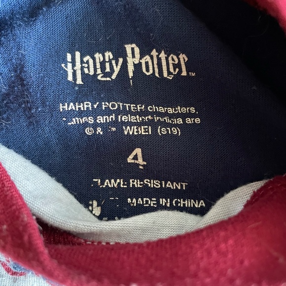 GUC Harry Potter-Toddler Pajama Sz 4T set of 2 - Picture 2 of 3